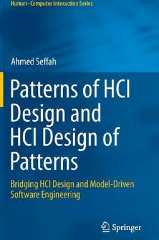 Cover of Patterns of HCI Design and HCI Design of Patterns