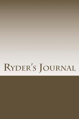 Book cover for Ryder's Journal