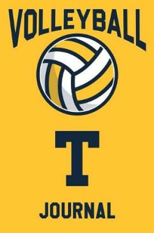 Cover of Volleyball Journal T