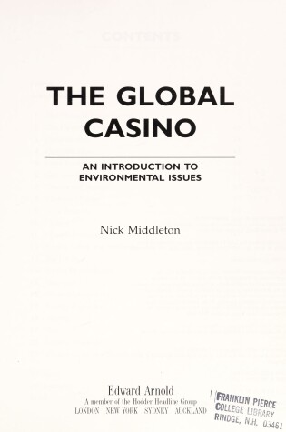 Cover of The Global Casino