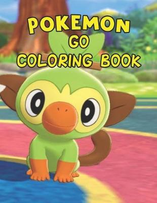 Book cover for Pokemon Go Coloring Book