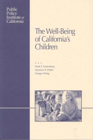 Cover of The Well-Being of California's Children