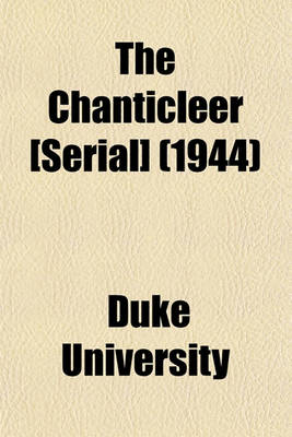 Book cover for The Chanticleer [Serial] (1944)