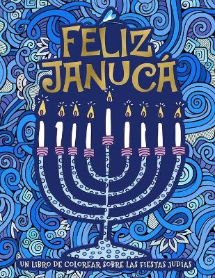 Cover of Un libro de colorear sobre las fiestas judias