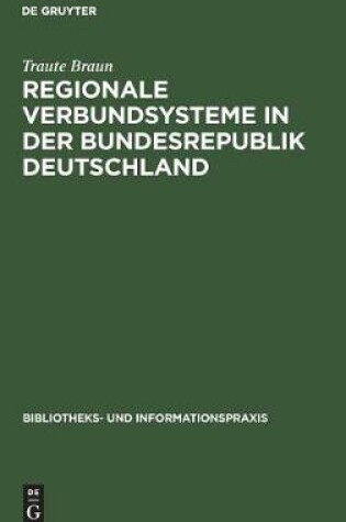 Cover of Regionale Verbundsysteme in der Bundesrepublik Deutschland