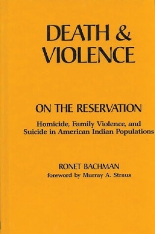 Cover of Death and Violence on the Reservation