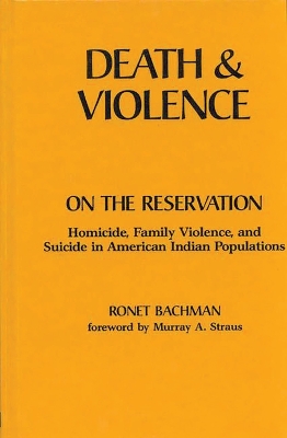 Book cover for Death and Violence on the Reservation