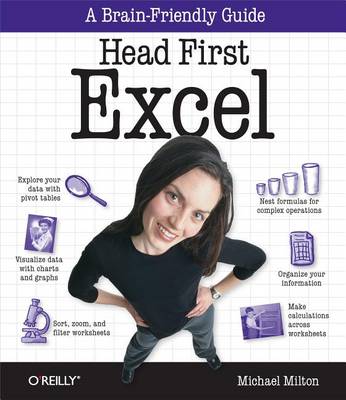 Book cover for Head First Excel