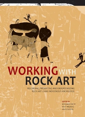 Book cover for Working with rock art