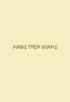 Book cover for Prove Them Wrong