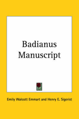 Cover of Badianus Manuscript (1940)