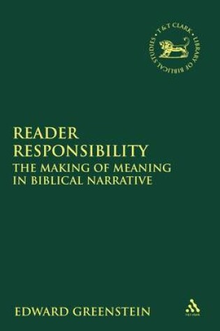 Cover of Reader Responsibility