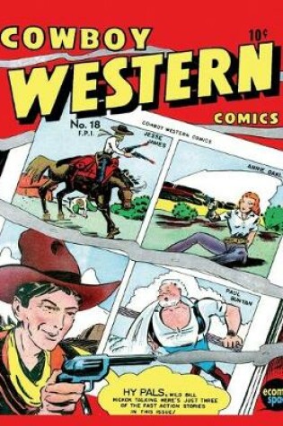 Cover of Cowboy Western Comics #18