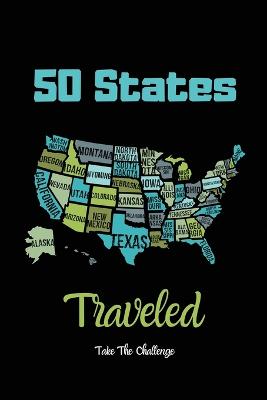 Book cover for 50 States Traveled Journal