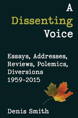 Book cover for A Dissenting Voice