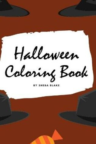 Cover of Halloween Coloring Book for Kids - Volume 2 (Small Hardcover Coloring Book for Children)