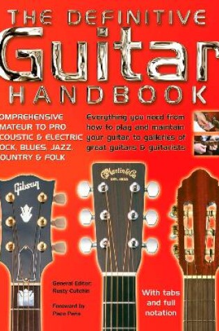 Cover of The Definitive Guitar Handbook