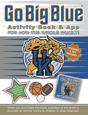 Book cover for Go Big Blue Activity Book & App - KY