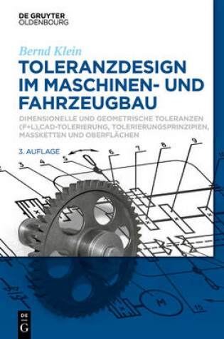 Cover of Toleranzdesign Im Maschinen- Und Fahrzeugbau