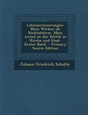 Book cover for Lebenserinnerungen