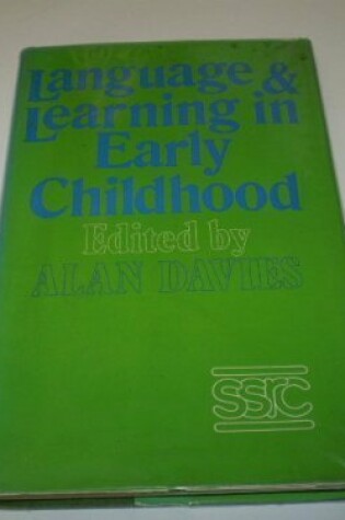 Cover of Language and Learning in Early Childhood