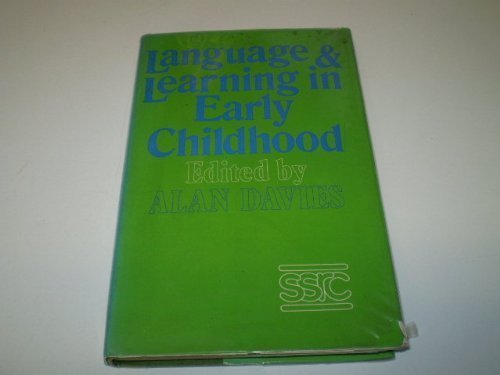 Book cover for Language and Learning in Early Childhood