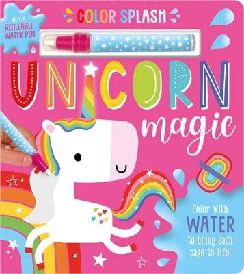 Book cover for Colour Splash Unicorn Magic