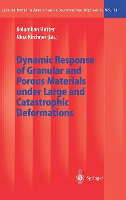 Book cover for Dynamic Response of Granular and Porous Materials Under Large and Catastrophic Deformations