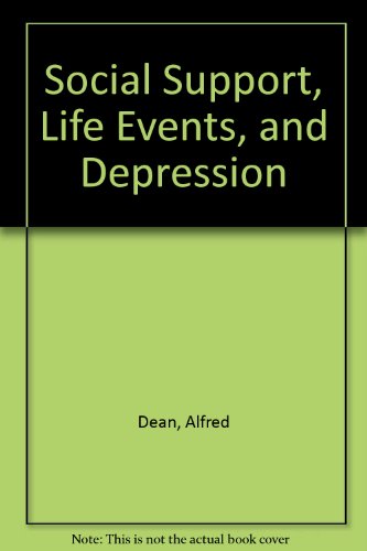 Book cover for Social Support, Life Events, and Depression