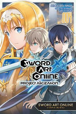 Book cover for Sword Art Online: Project Alicization, Vol. 4 (manga)