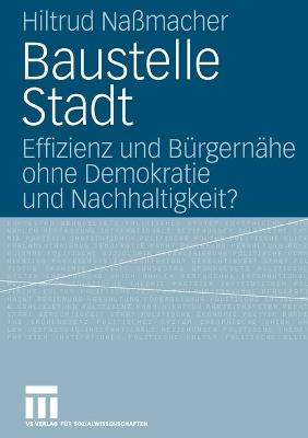 Book cover for Baustelle Stadt