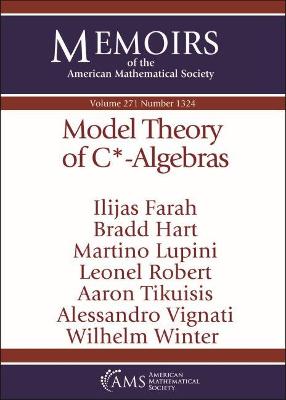 Book cover for Model Theory of $\mathrm {C}^*$-Algebras