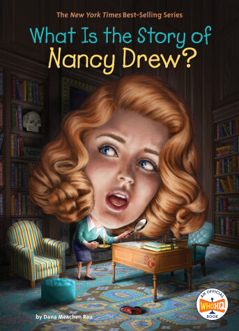 Book cover for What Is the Story of Nancy Drew?