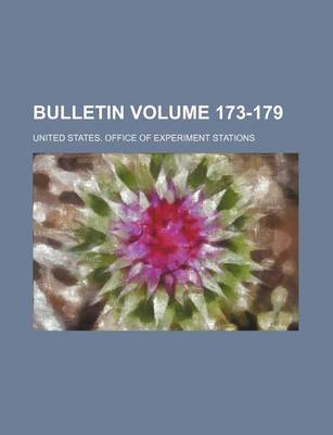 Book cover for Bulletin Volume 173-179