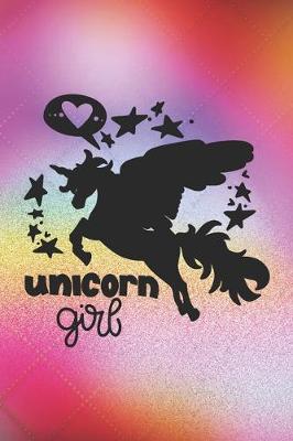 Book cover for Unicorn Girl Journal