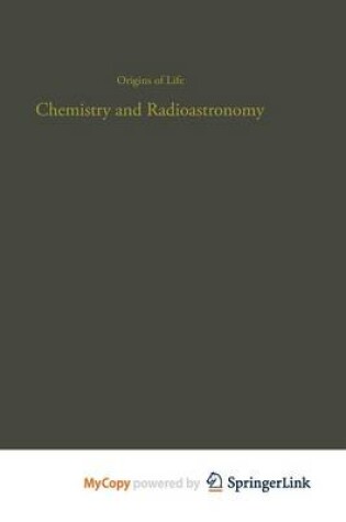 Cover of Chemistry and Radioastronomy