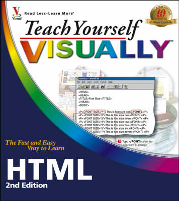 Book cover for Teach Yourself Visually HTML