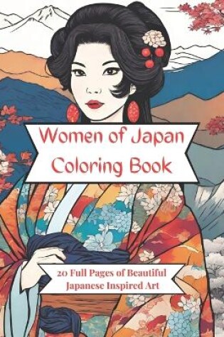 Cover of Women of Japan Coloring Book