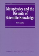 Cover of Metaphysics and the Unity of Scientific Knowledge