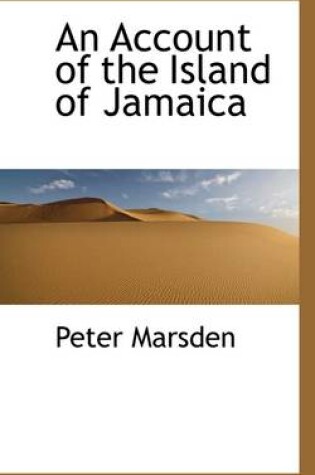 Cover of An Account of the Island of Jamaica