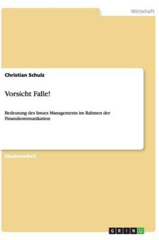 Cover of Vorsicht Falle!