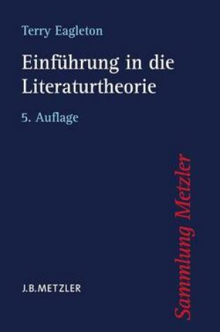 Cover of Einfuhrung in Die Literaturtheorie