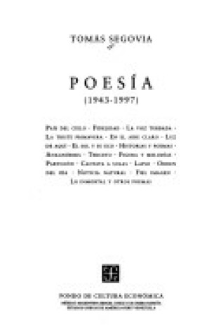 Cover of Poes-A (1943-1997)