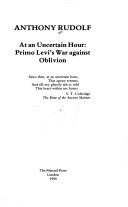 Book cover for At an Uncertain Hour