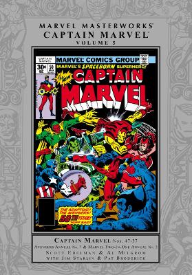 Book cover for Marvel Masterworks: Captain Marvel Volume 5