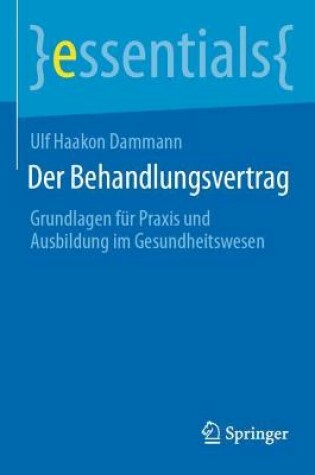 Cover of Der Behandlungsvertrag