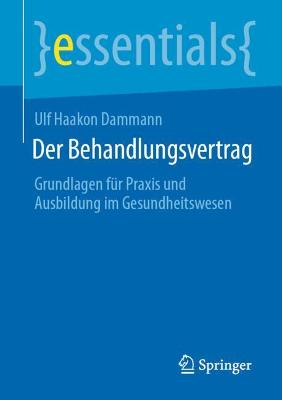 Book cover for Der Behandlungsvertrag