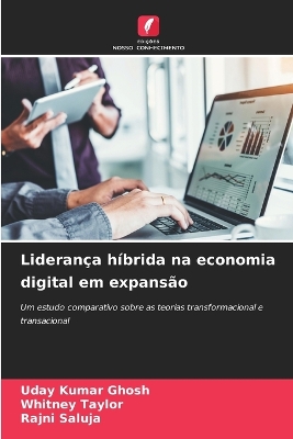 Book cover for Liderança híbrida na economia digital em expansão