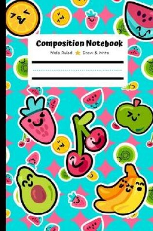 Cover of Composition Notebook, Wide Ruled, Draw and Write