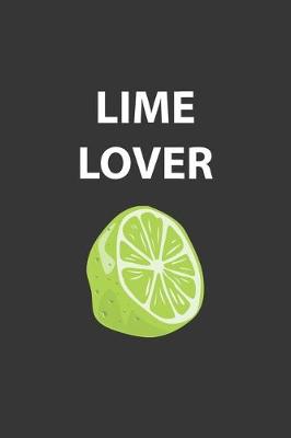 Book cover for Lime Lover Notebook